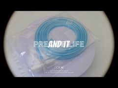 Cảm biến lưu lượng Hamilton 155500 cho trẻ sơ sinh/sơ sinh, đầu nối OD15m-OD15F, màu xanh lam