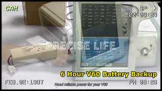 Pin máy thở Respironics V60 Thời gian chạy 6 giờ