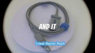 Cáp kéo SpO2 Vista 120 nối dài 2m