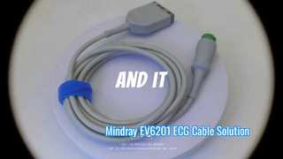 Cáp trung kế ECG Mindray EV6201 cho BeneHeart D6