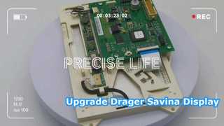 Thay thế màn hình màu Drager Savina 8420606