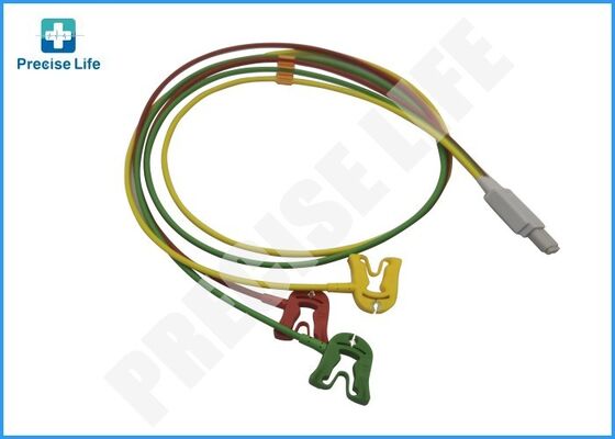 Bộ dây điện tim PH M1672A Kẹp IEC mã màu ICU 3 dây, kẹp